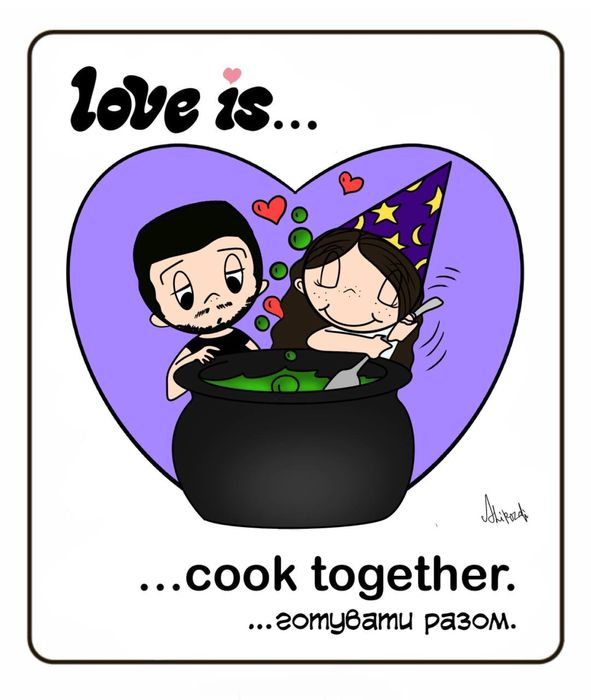 Комиксы Love is по фото