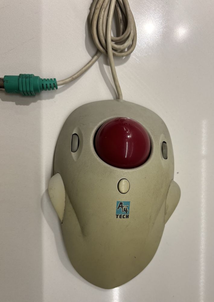 Myszka Vintage A4 Tech Model WWT-5 Scroll Track USB Trackball