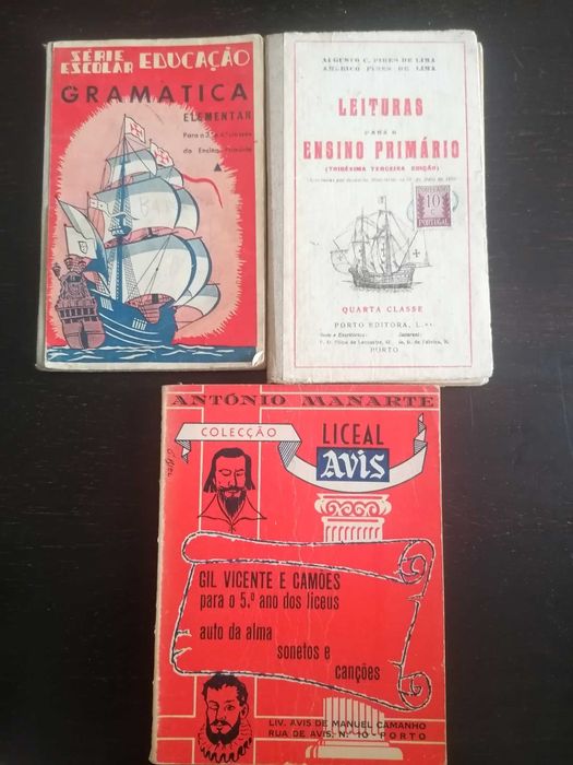 Livros escolares // Vintage