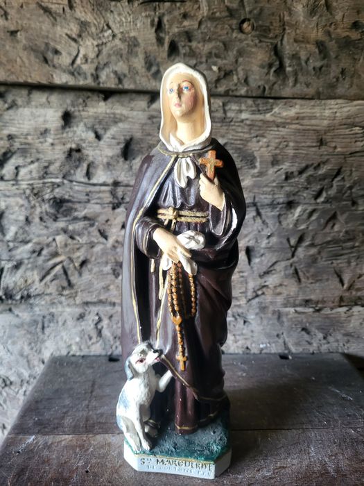 Stara figurka Święta Małgorzata