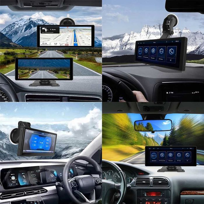 Uniwersalne 10.26 "Multimedialne radio samochodow Carplay AndroidAuto