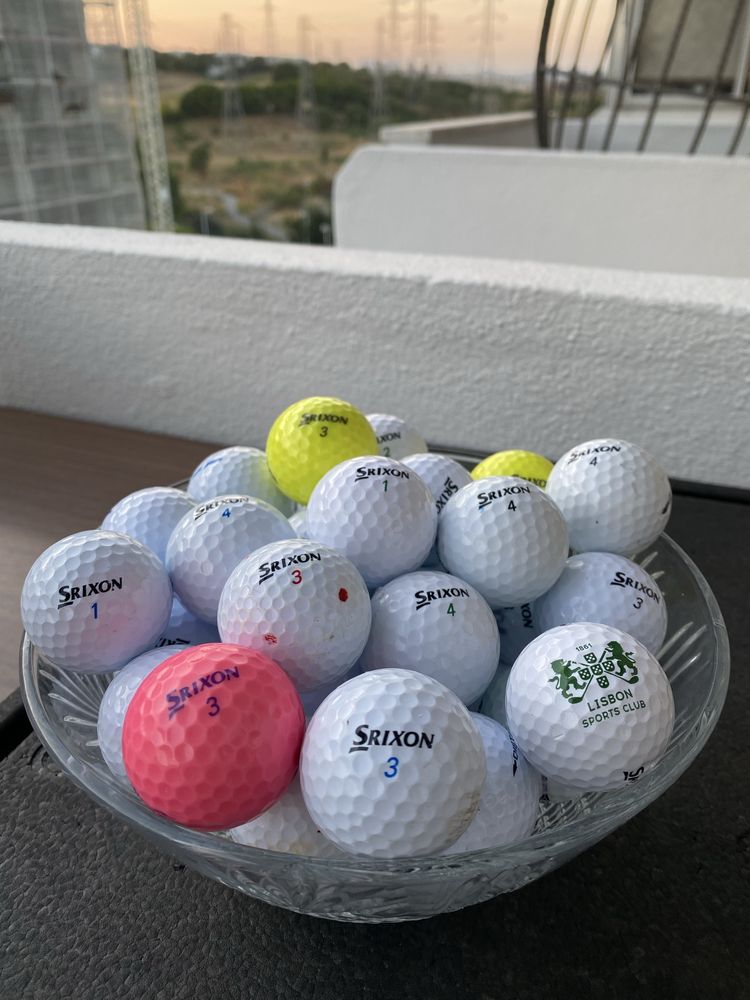 36 bolas de golfe Srixon + oferta 12 Slazenger (48 no total)