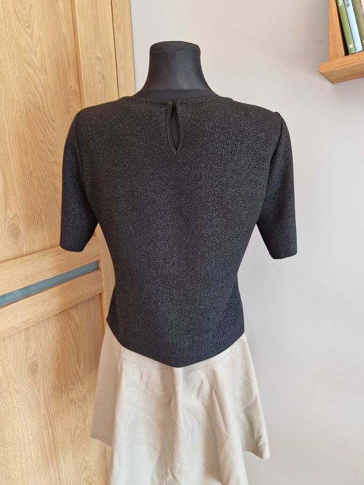 Czarna bluzka kapsułowa New Look rozmiar S/M