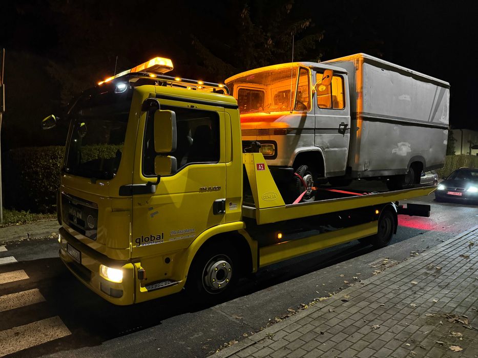 Pomoc Drogowa Transport Laweta do 6 TON Holowanie Chełmża Toruń