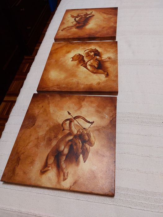 Conjunto de 3 quadros