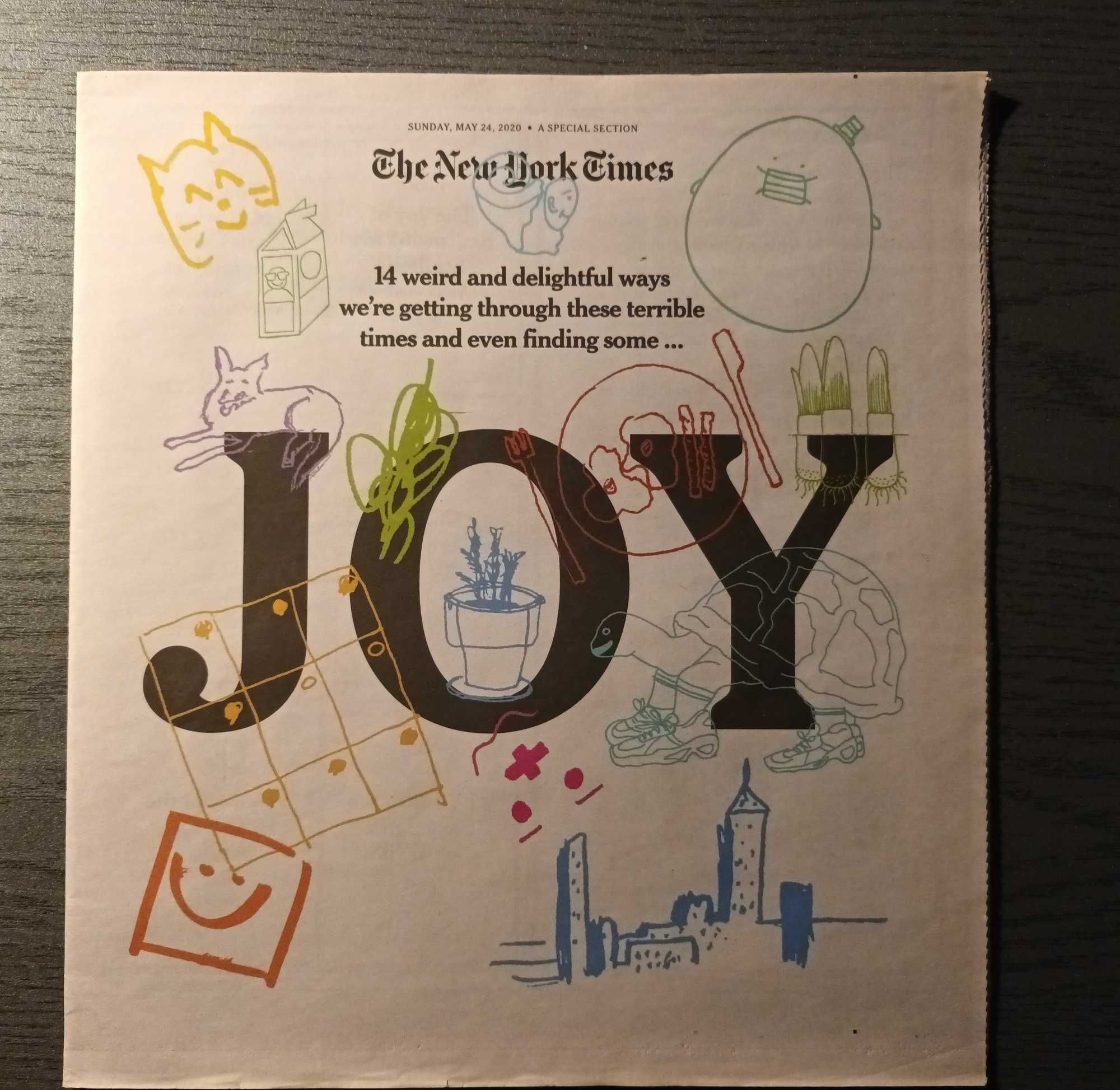 New York Times Magazine 2020 + dodatek psychologiczny Joy