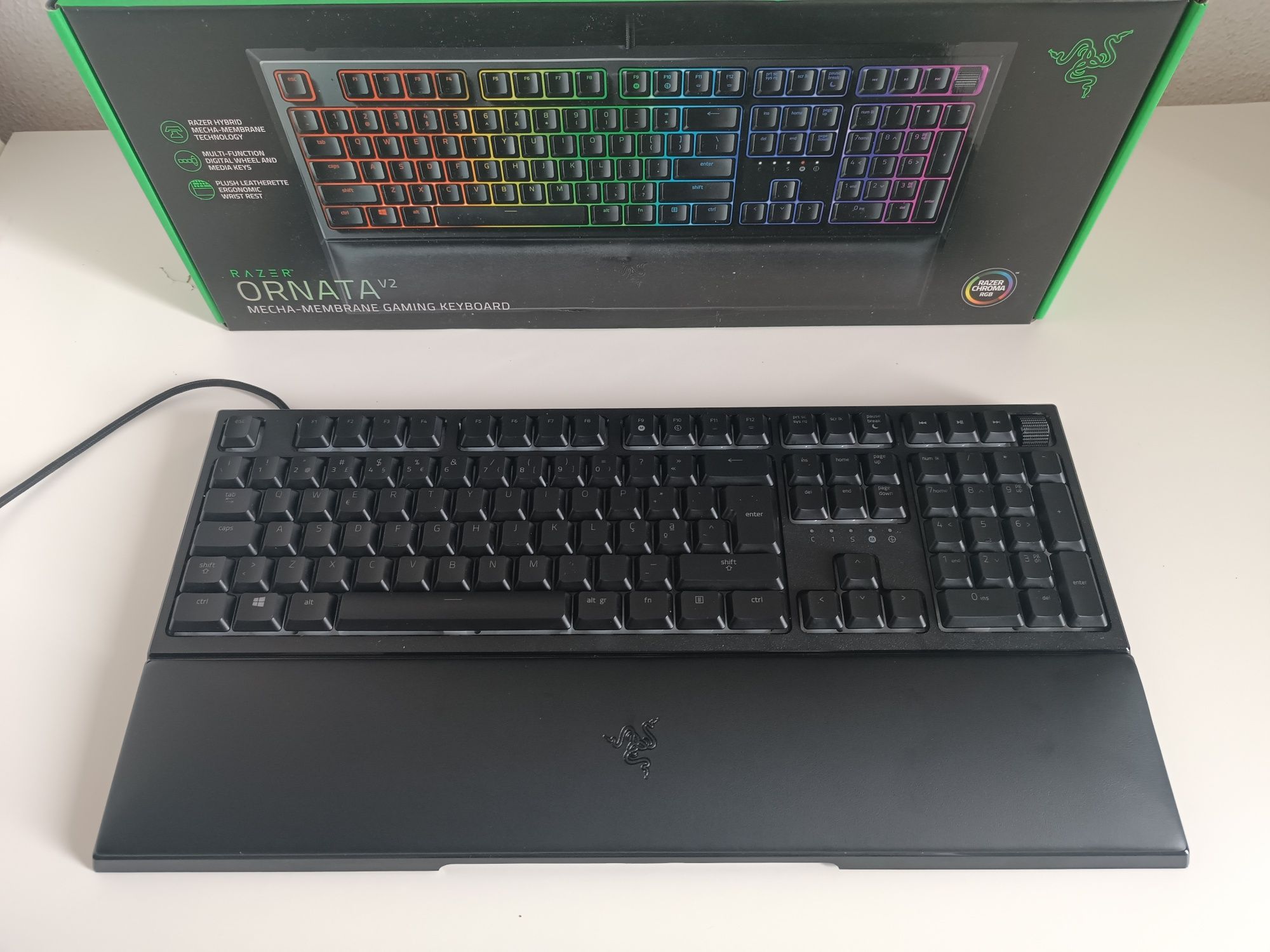 Teclado Razer ornata :2