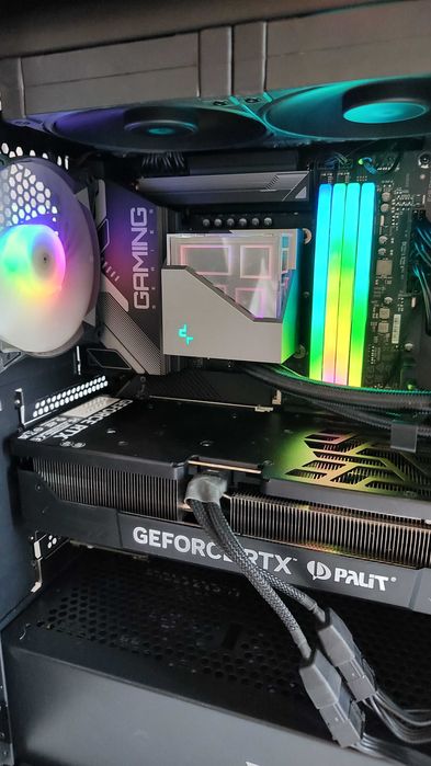 Intel i7 14700K Z790 32Gb ddr5 zasilacz 850W chłodzenie 360 komputer