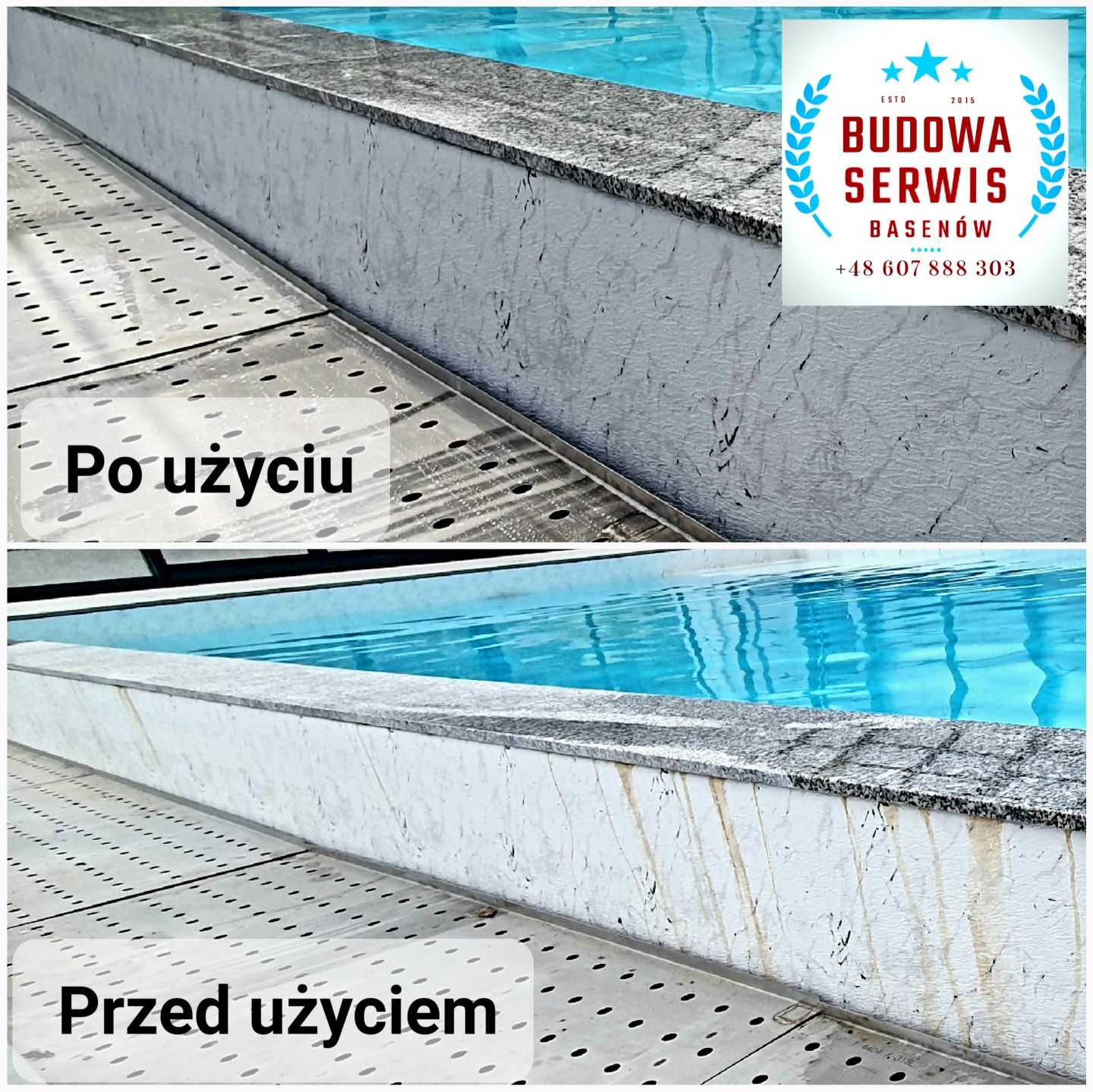 Środek do mycia basenu basenów Laguna koncentrat 1 litr NOWOŚĆ