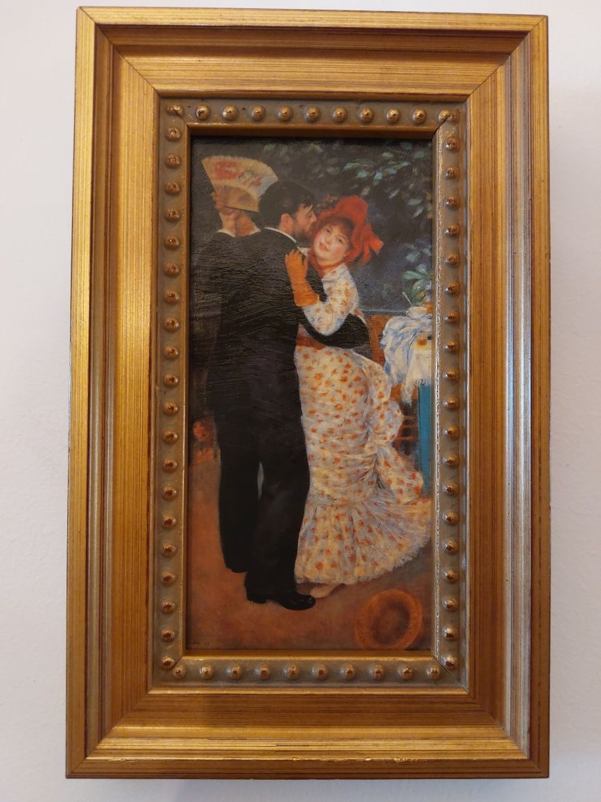 Miniatura réplica de "La dance à la campagne" Renoir