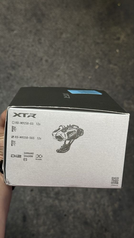 Przerzutka tylna xtr di2 9250 dlugi wozek sgs do kaset 10-51