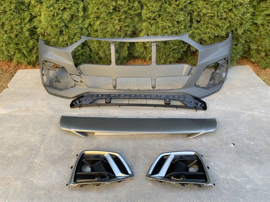 Спойлер бампера audi q5 80a