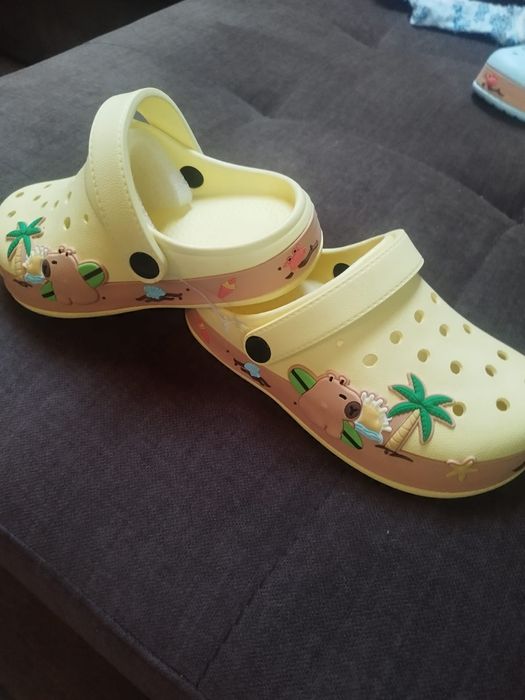 Sandały crocs sunporx dziecięce kapibrara