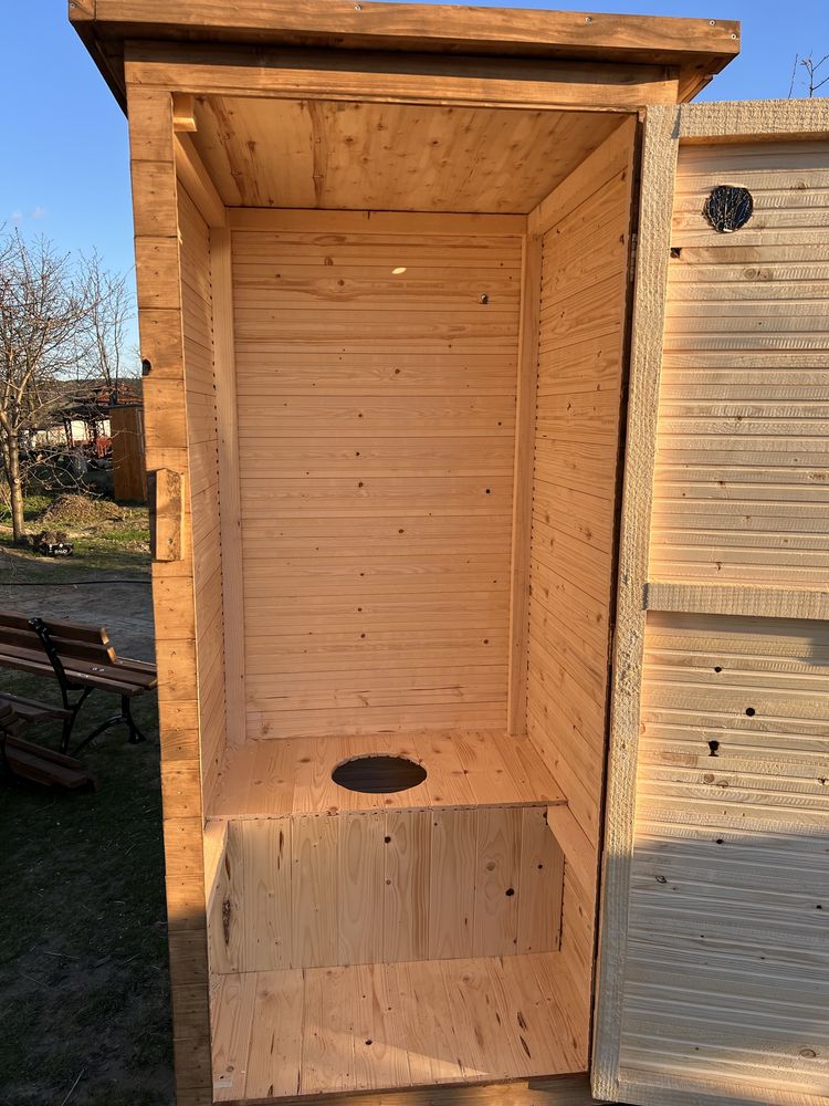 Kibel WC Drewniany