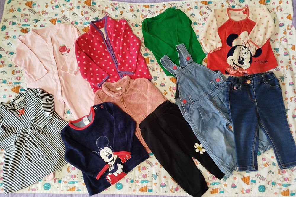 Пакет речей на дівчинку р 74