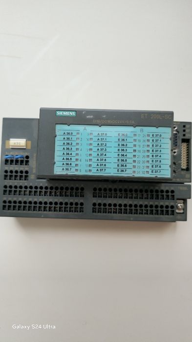 Модулі Siemens ET 200l sc та TB16 sc.