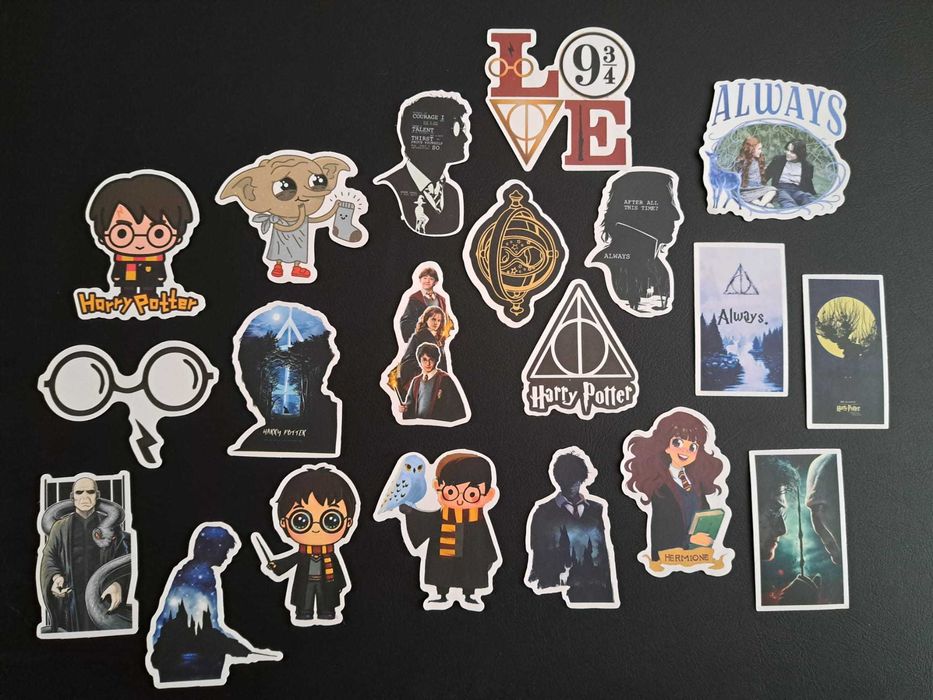 Harry Potter - conjunto de 20 autocolantes (novo)