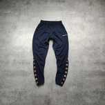 MĘSKIE Dresy Sportowe Joggery Granatowe Ellesse Lampas Suwak Casual