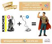 Wynajem myjki ciśnieniowej Karcher + T-Racer