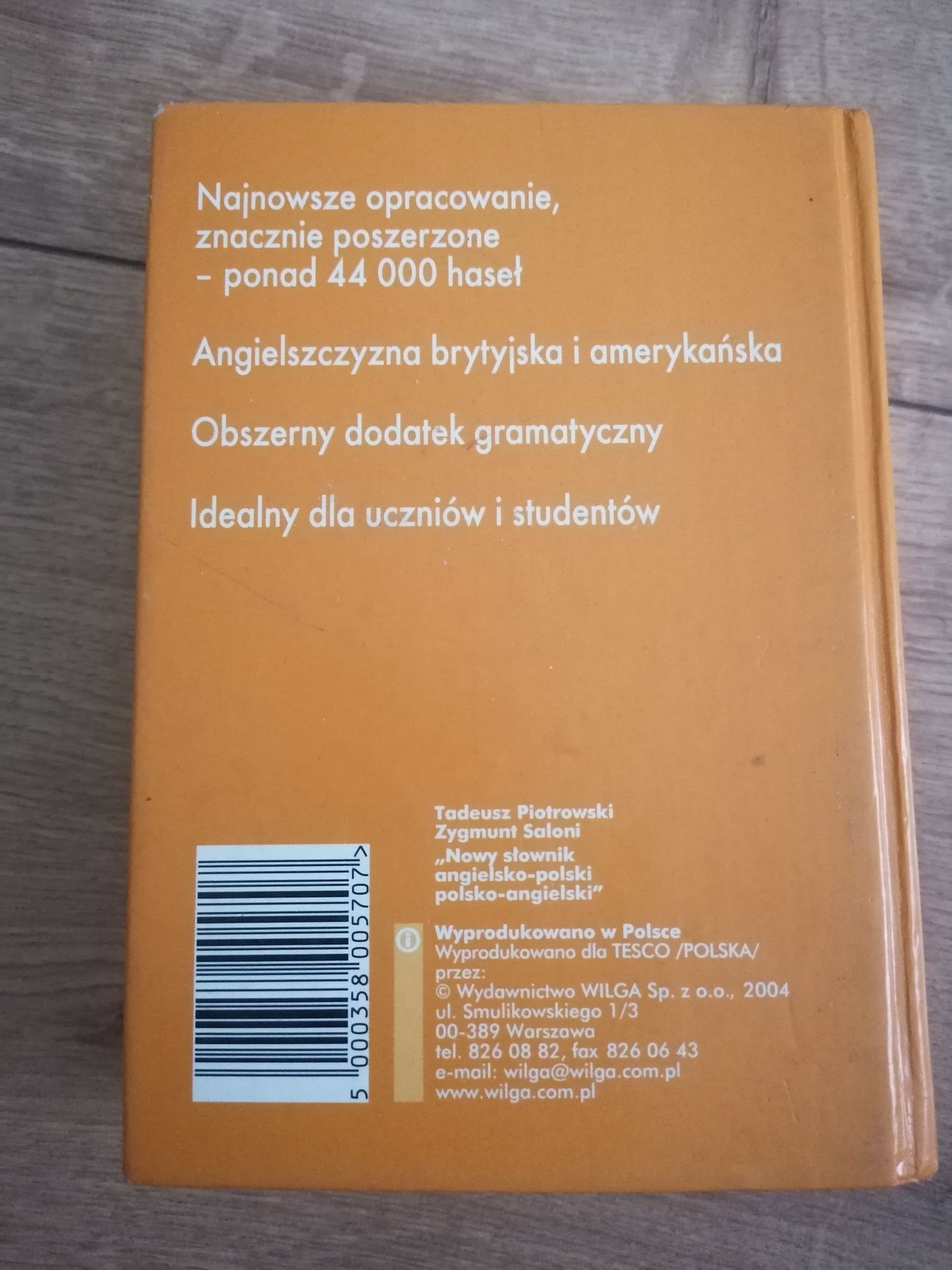 "Nowy słownik angielsko-polski polsko-angielski Piotrowski, Saloni