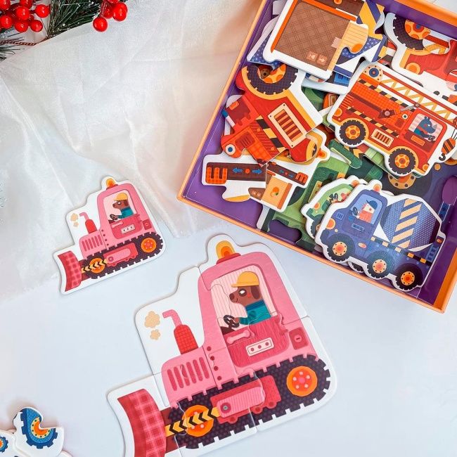 Mideer Мій перший пазл Будівельні машини