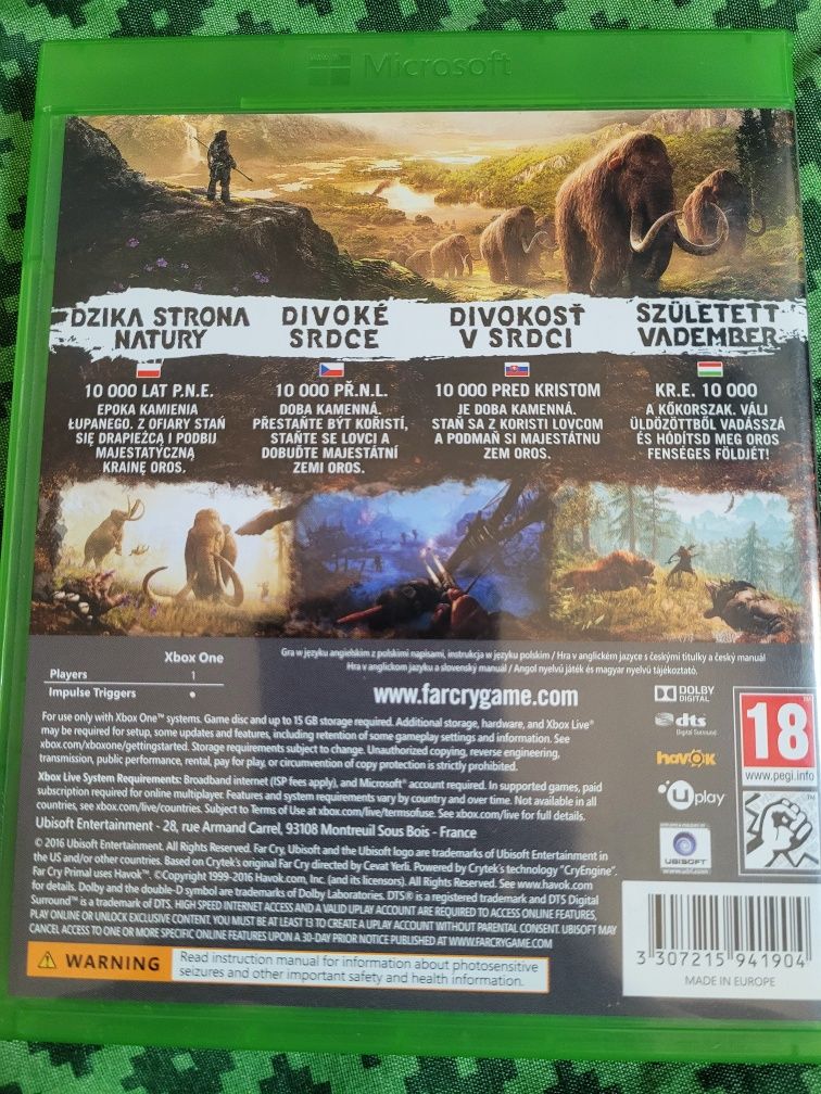 Farcry primal  Far cry xbox