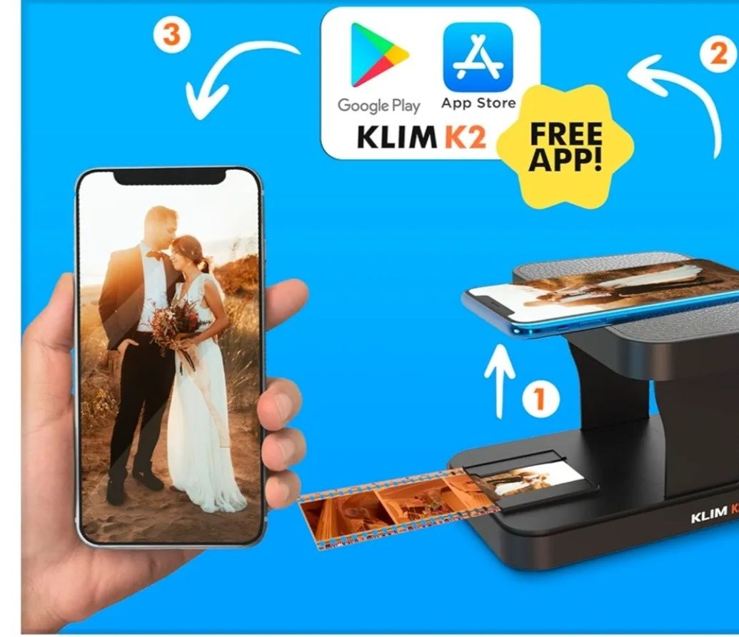 Klim K2 skaner filmów slajdów