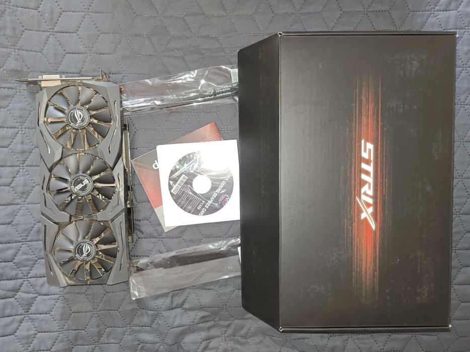 Продам відеокарту Asus ROG Strix rx 580 8gb