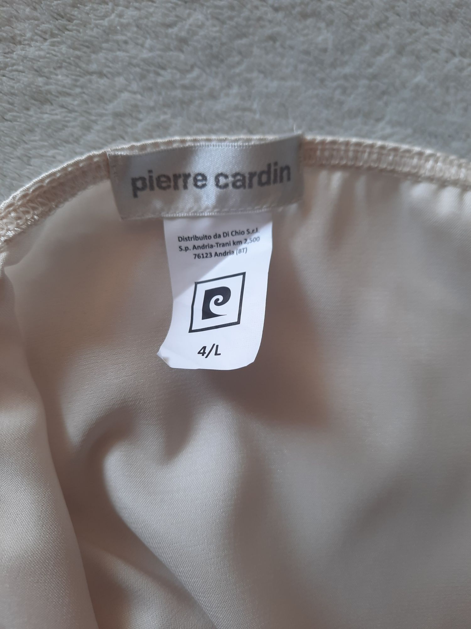 Top,bluzka Pierre Cardin ecri, śmietanka