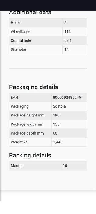Alargadores de vias para  VAG