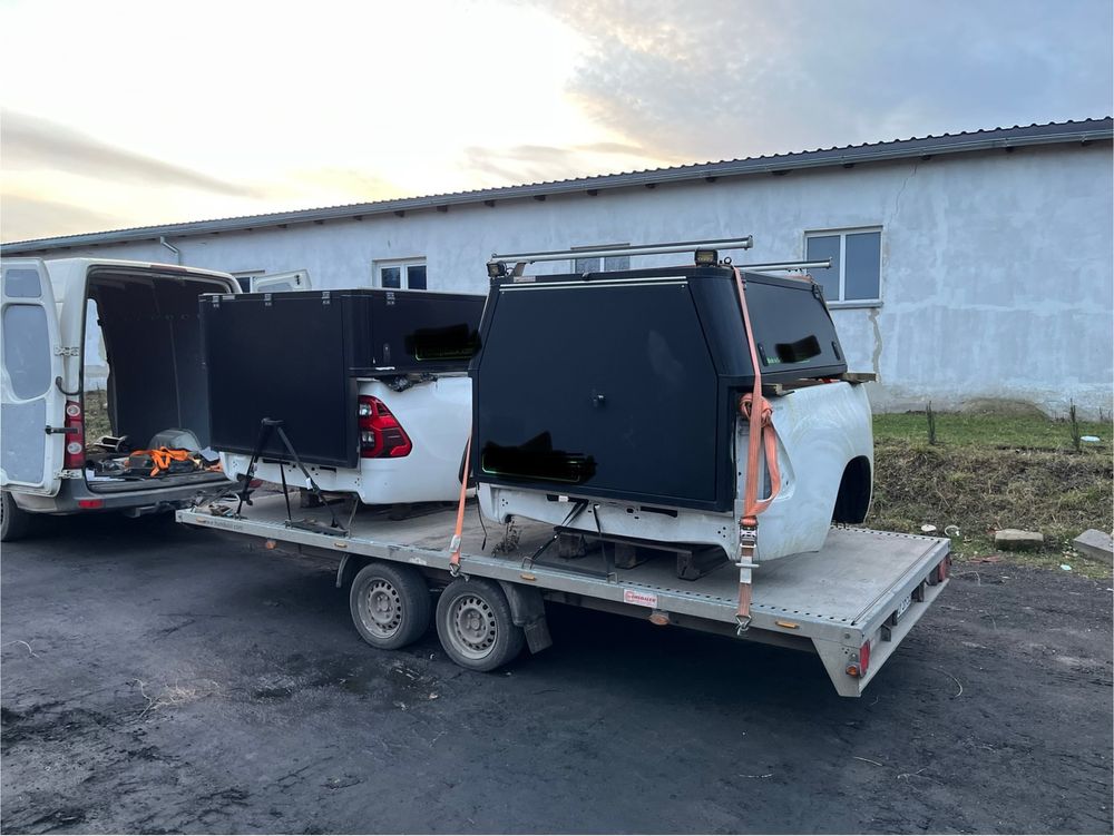 Paki zabudowy hilux ranger isuzu navara jeep