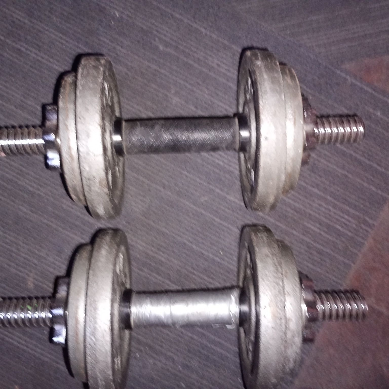 Hankle stalowy gryf 2x po 7 kg