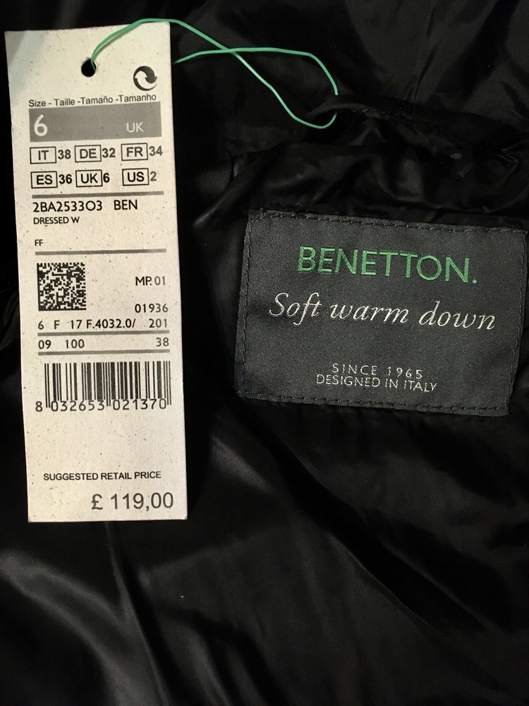 Зимняя куртка Benetton