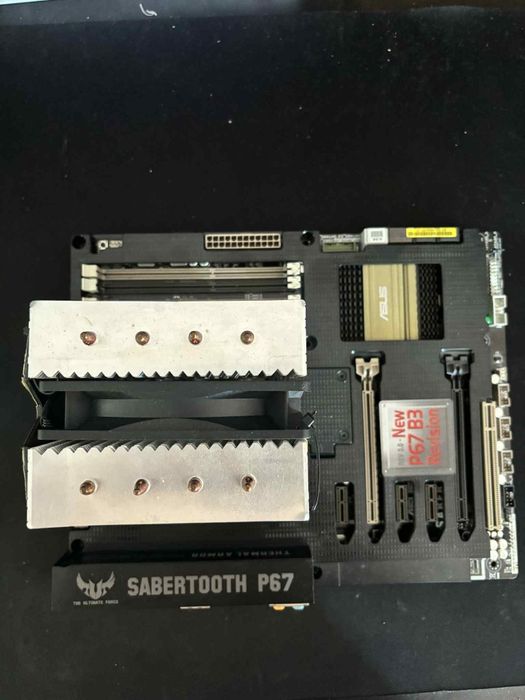 Plyta główna Asus + Intel core I7.