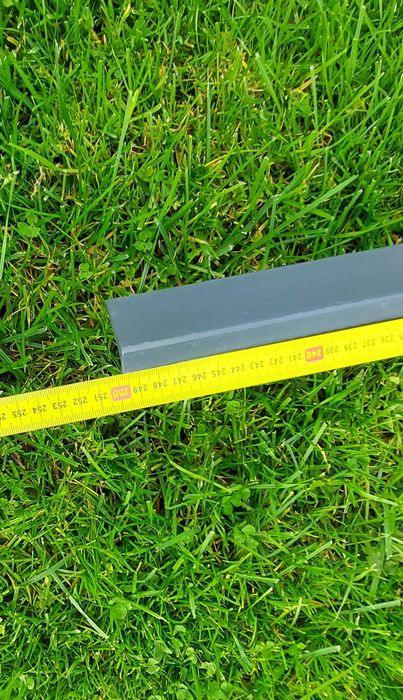 Słupki ogrodzeniowe - Kątownik metalowy 40x40x4