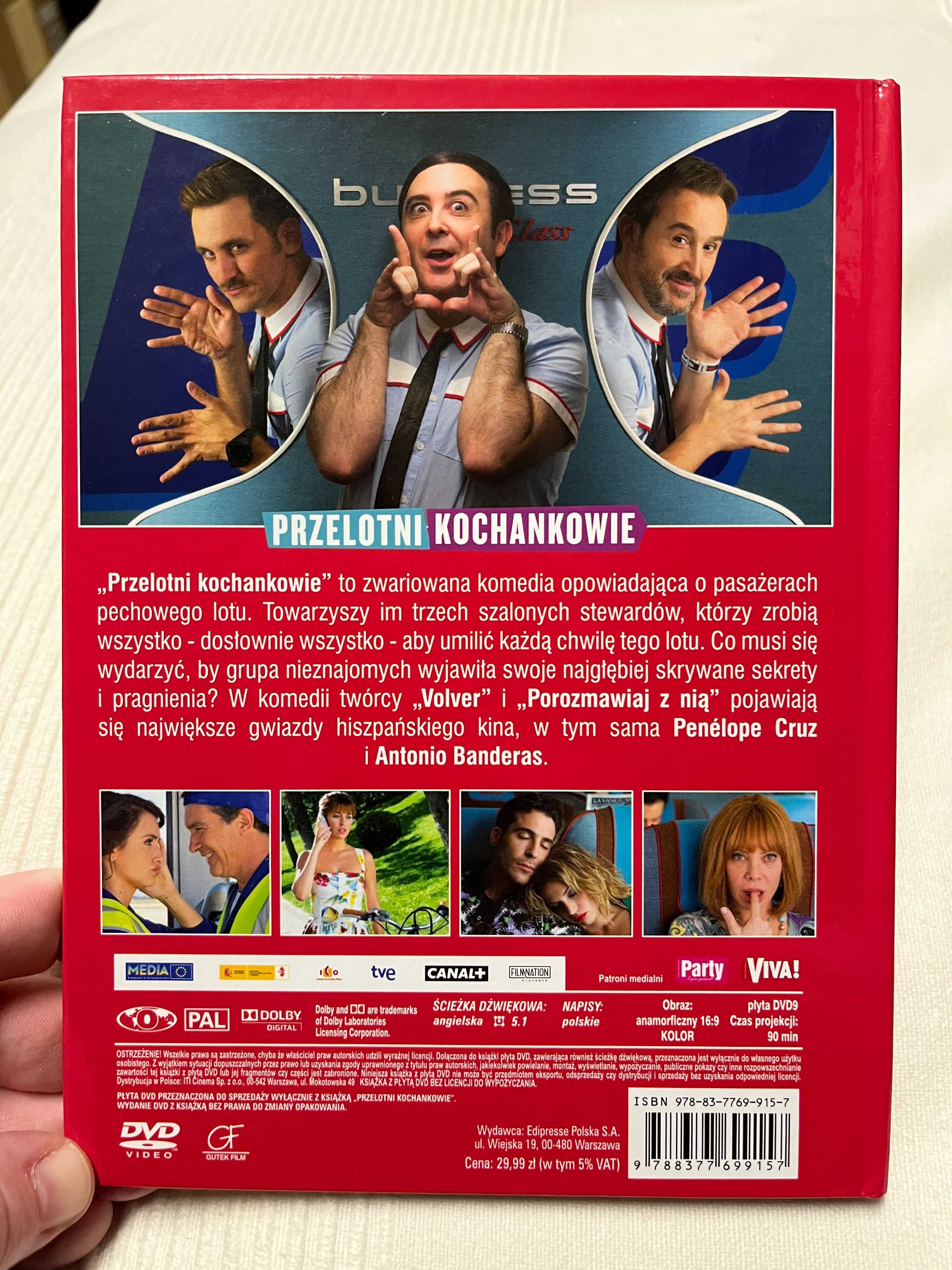 Przelotni kochankowie film 2013 płyta DVD Pedro Almodovar kino cinema