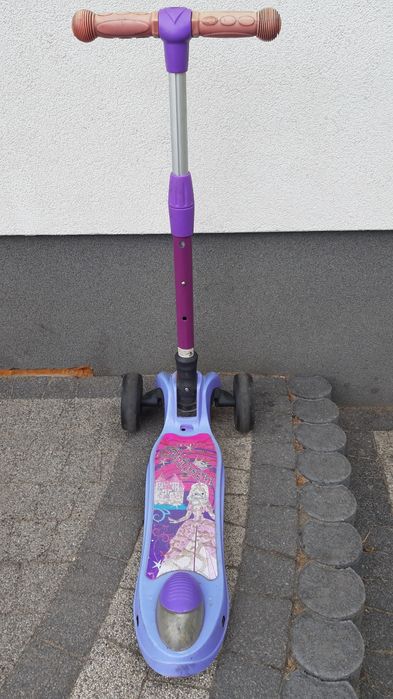 Hulajnoga SMJ Sport Princess ze swiecącymi kołami