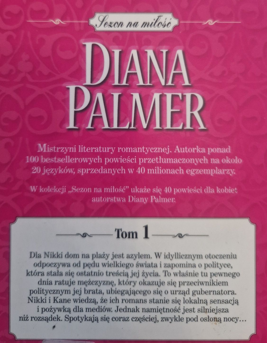 Zestaw 4 książek Diana Palmer Nicholas Sparks Nora Roberts