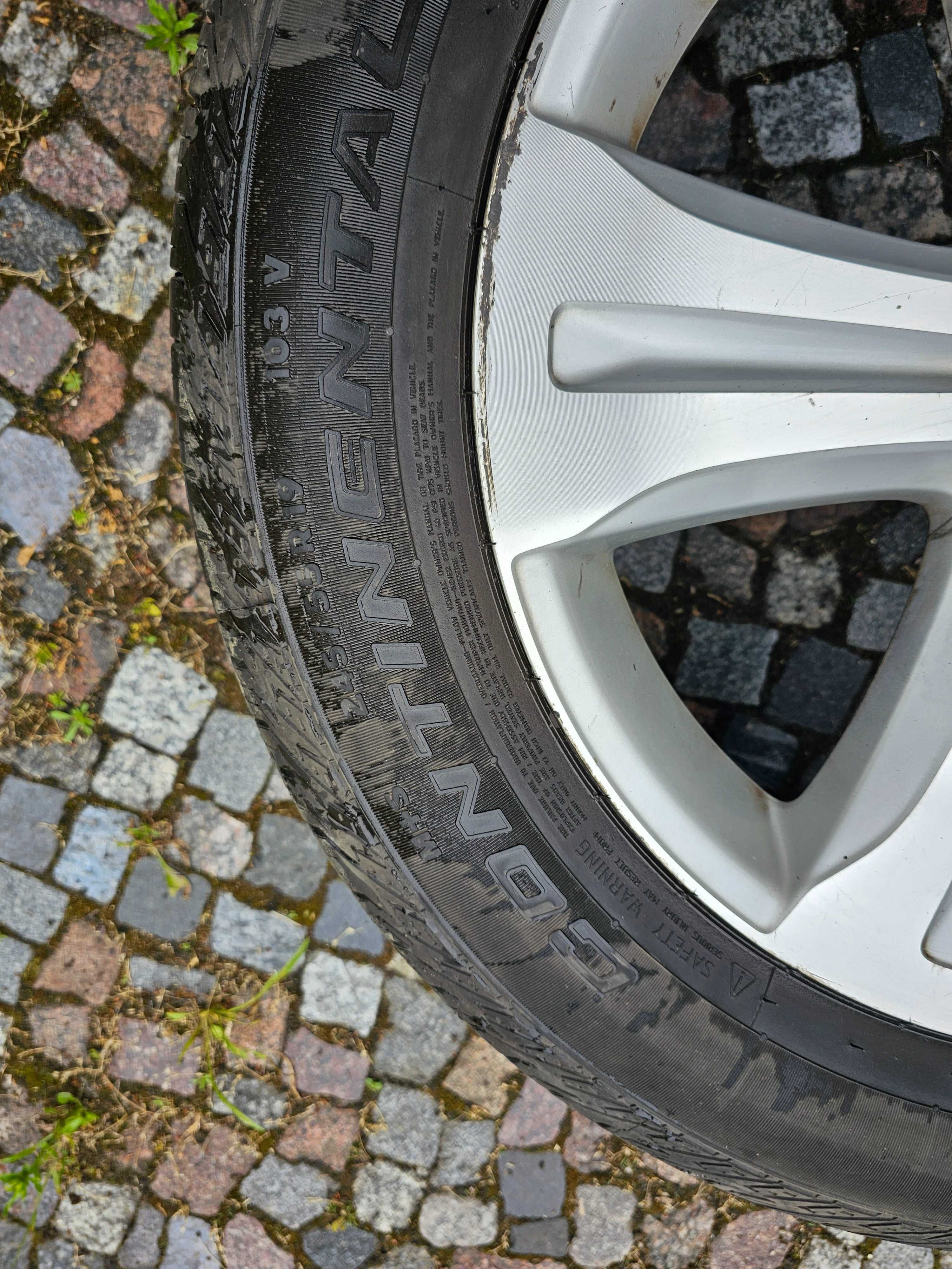 FELGA i OPONA 245/55 R19 19" 5X114.3 TOYOTA Oryginał