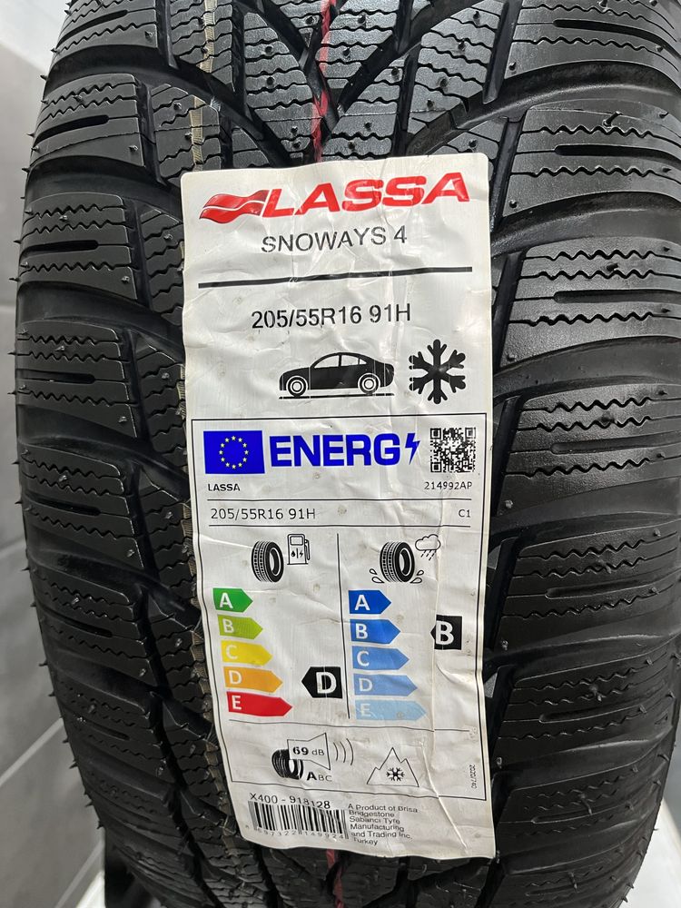 Koła Zimowe 5x98 Fiat Tipo 205/55R16 Lassa 2023