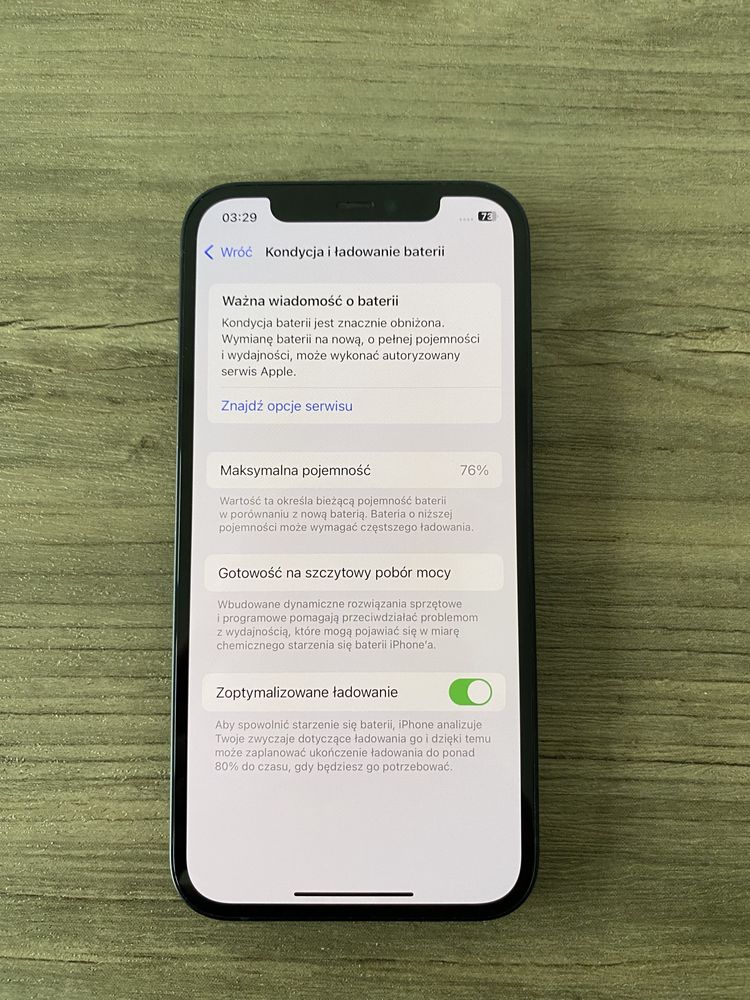 Idealny iPhone 12 64GB Niebieski
