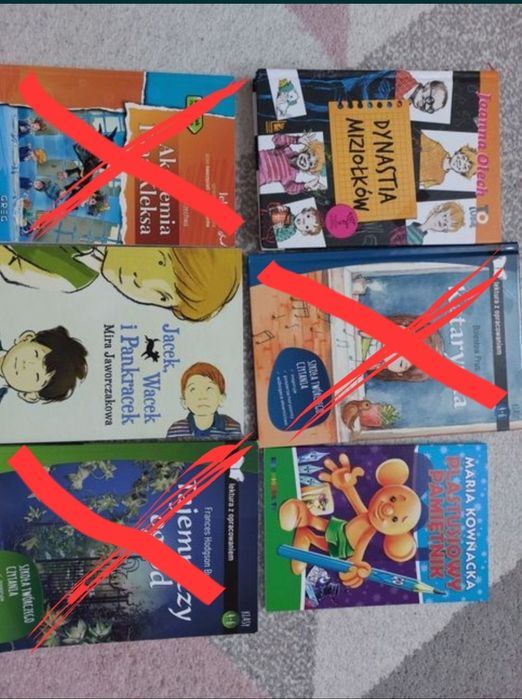 Lektury szkolne klasa 3,4,5,6