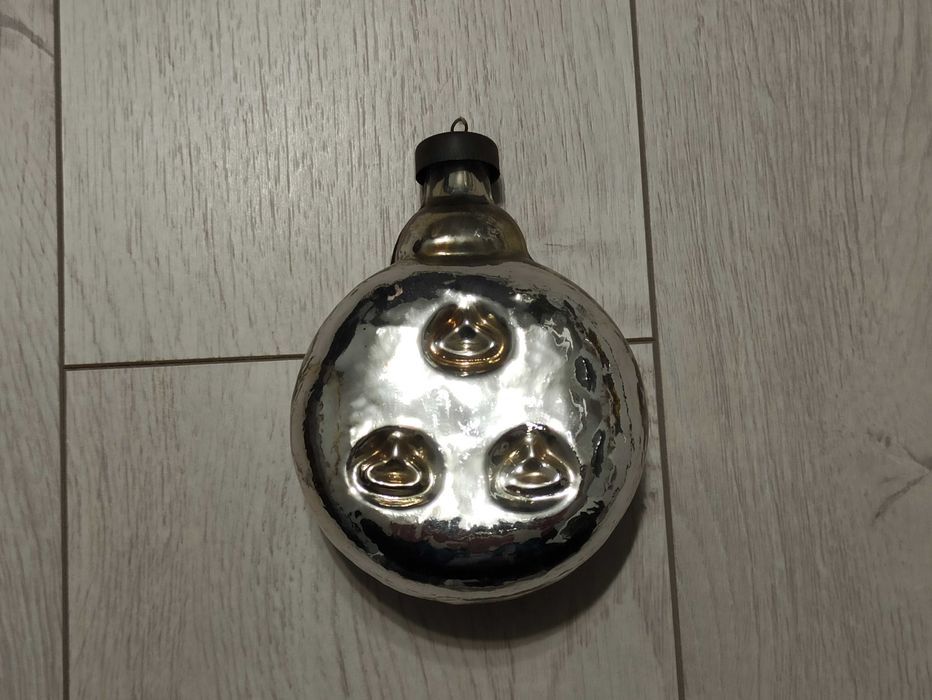 Елочная игрушка СССР часы