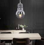 Stylowa lampa vintage z chromu do każdego wnętrza,edison,vintage