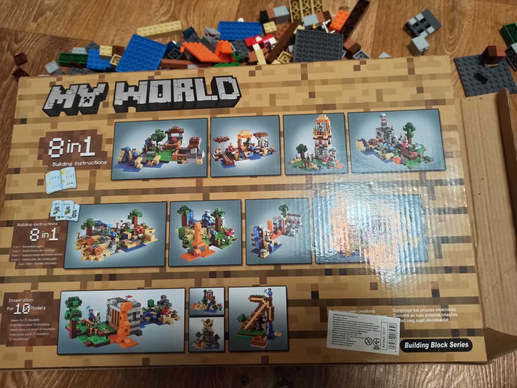 Конструктор My World МС 10177 Побудуй світ 517 деталей