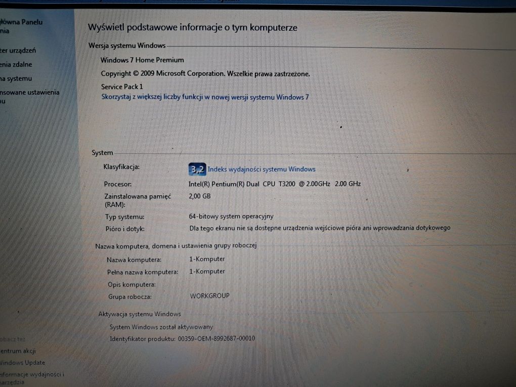 Laptop HP Pavilion dv5 - GeForce 9200M GS Intel Pentium 2 GHz - 2,0 GB