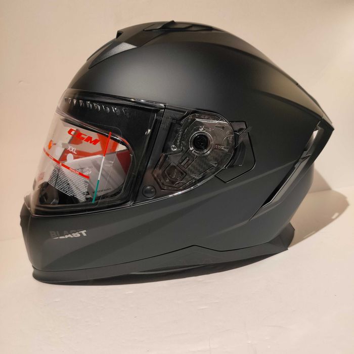 Capacete CGM integral c/película anti-embaciamento mota scooter novo