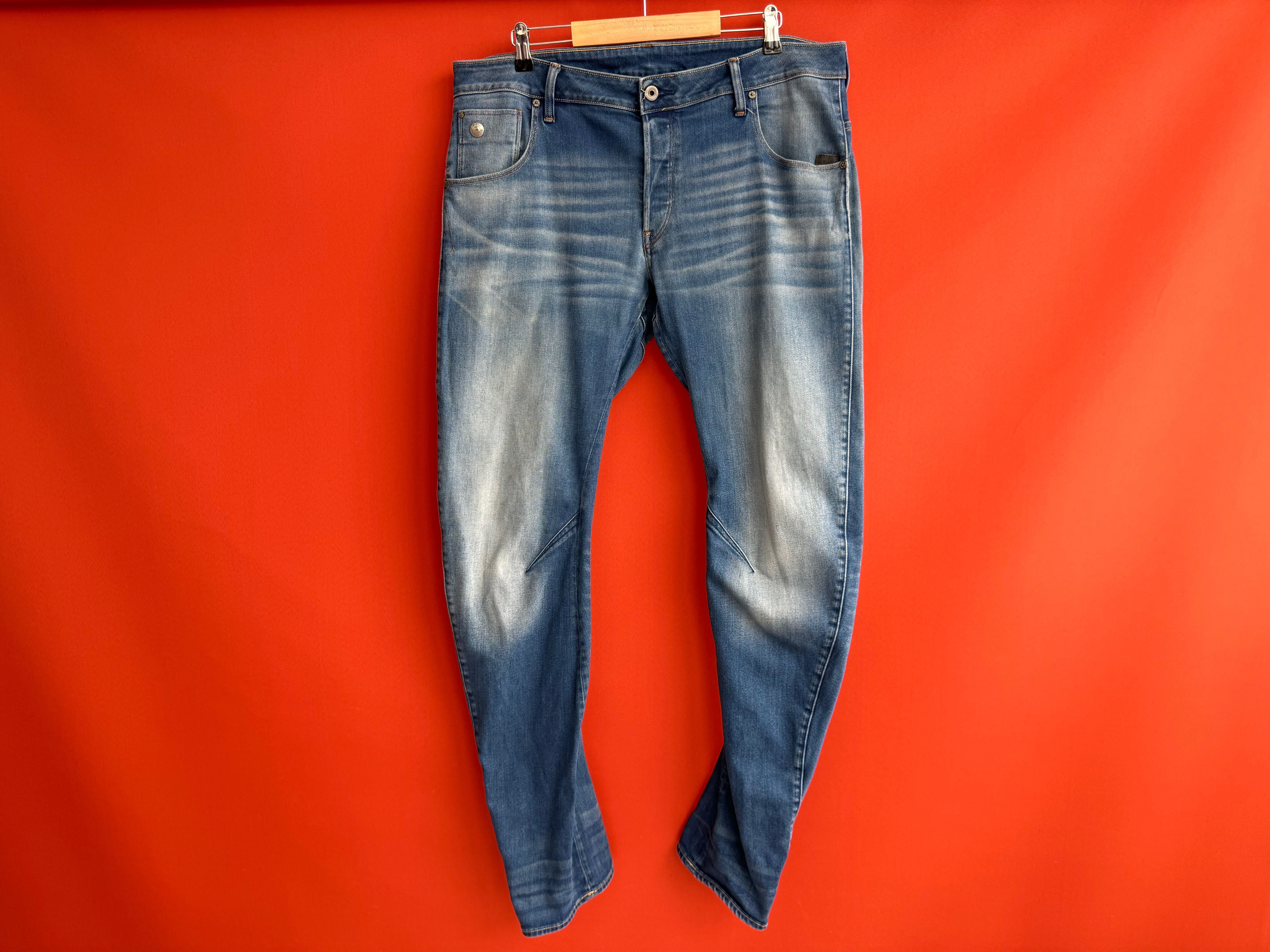 G-Star Raw Arc 3d Slim оригинал мужские джинсы штаны размер 36 Б У