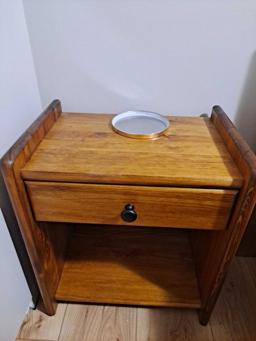 Szafki nocne lite drewno