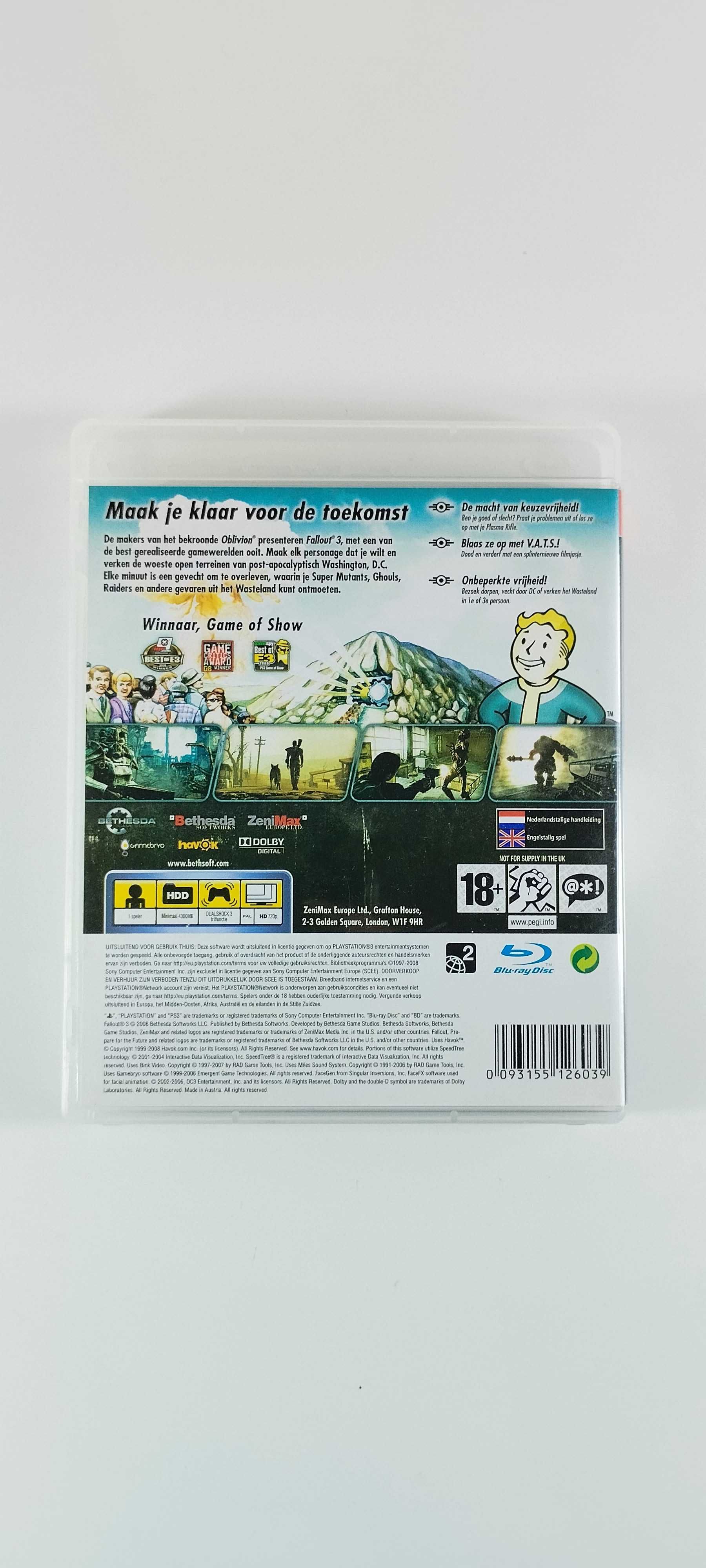 Fallout 3 Playstation 3 PS3